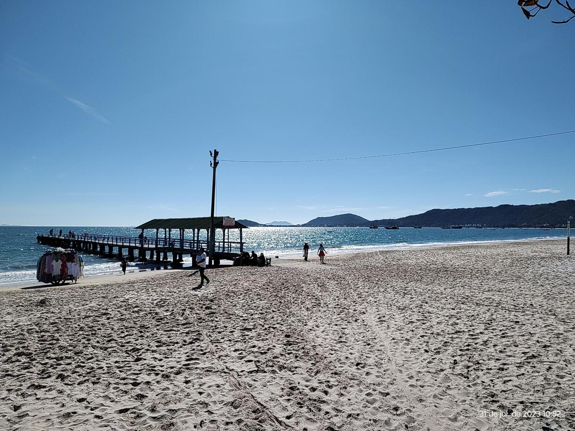 Apto 20 Metros Do Mar. Florianópolis Exteriér fotografie